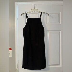 black high neck dress. size 6.